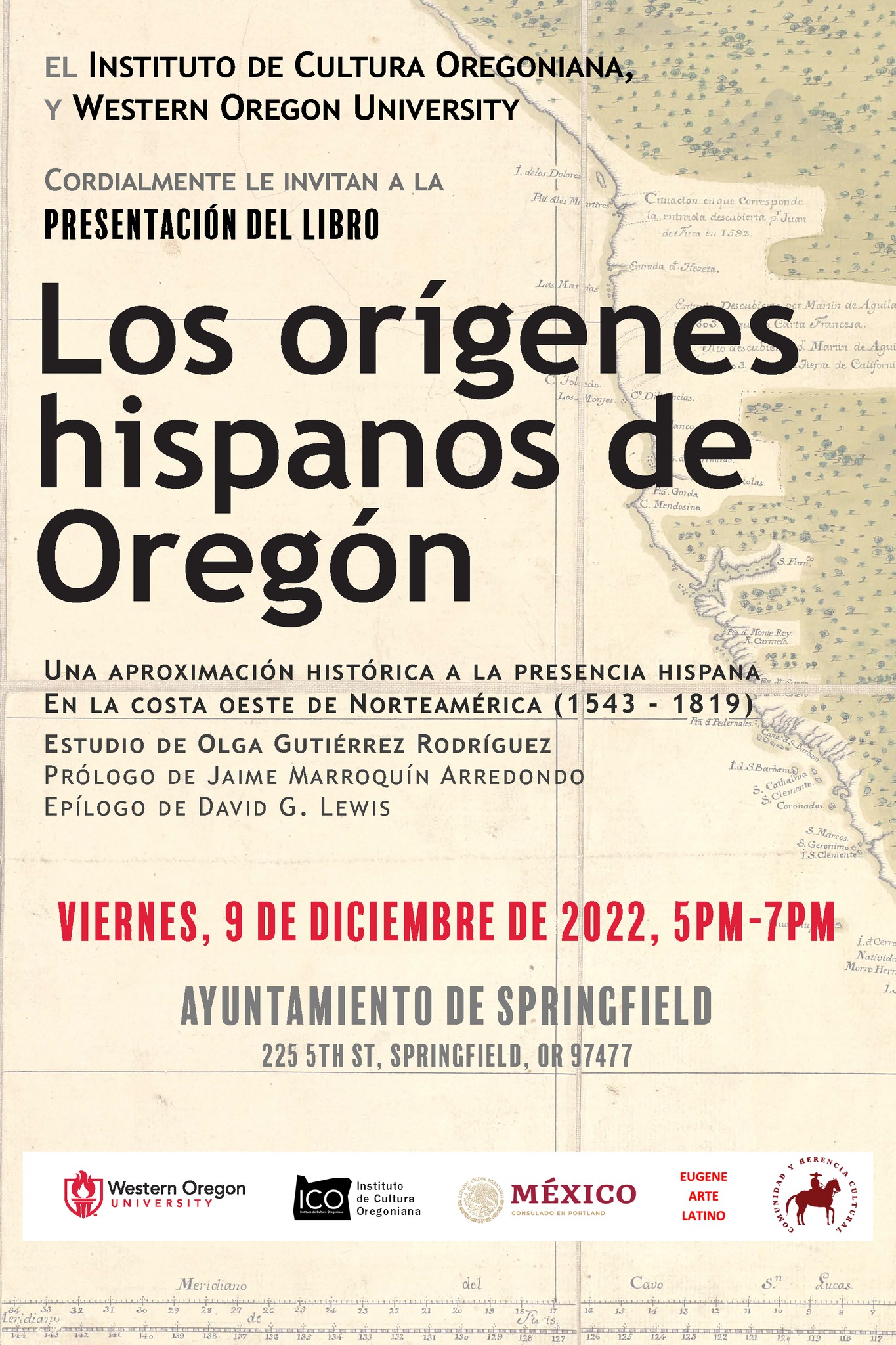 <strong>Los orígenes hispanos de Oregón – Ayuntamiento de Springfield</strong>