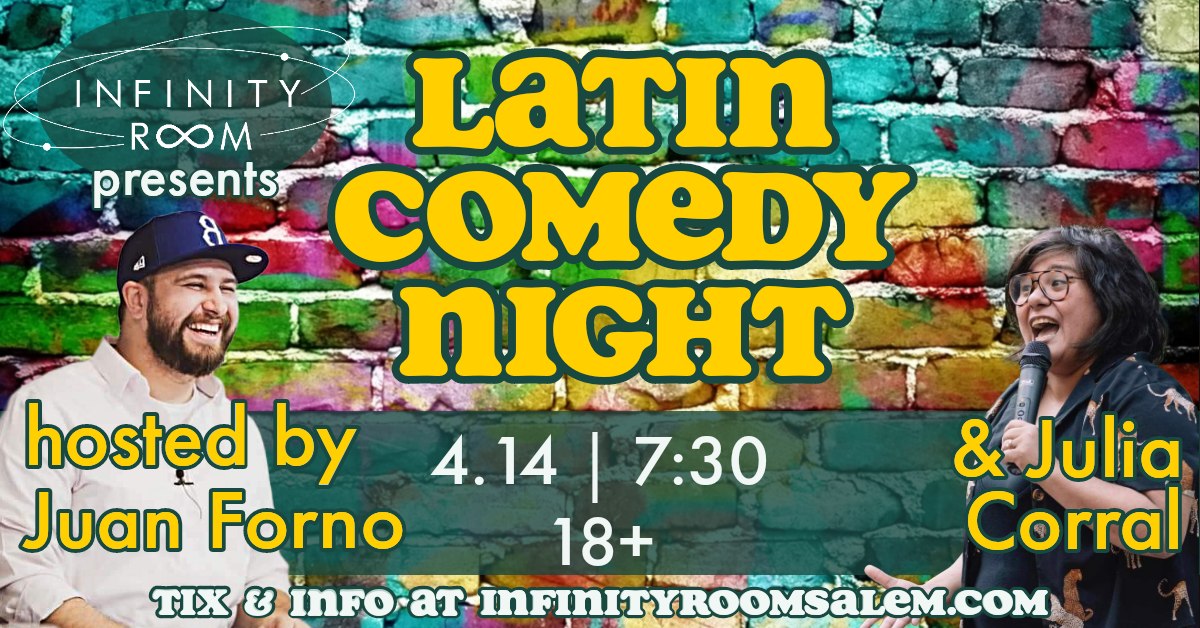 ¡Noche de comedia latina en Infinity Room!
