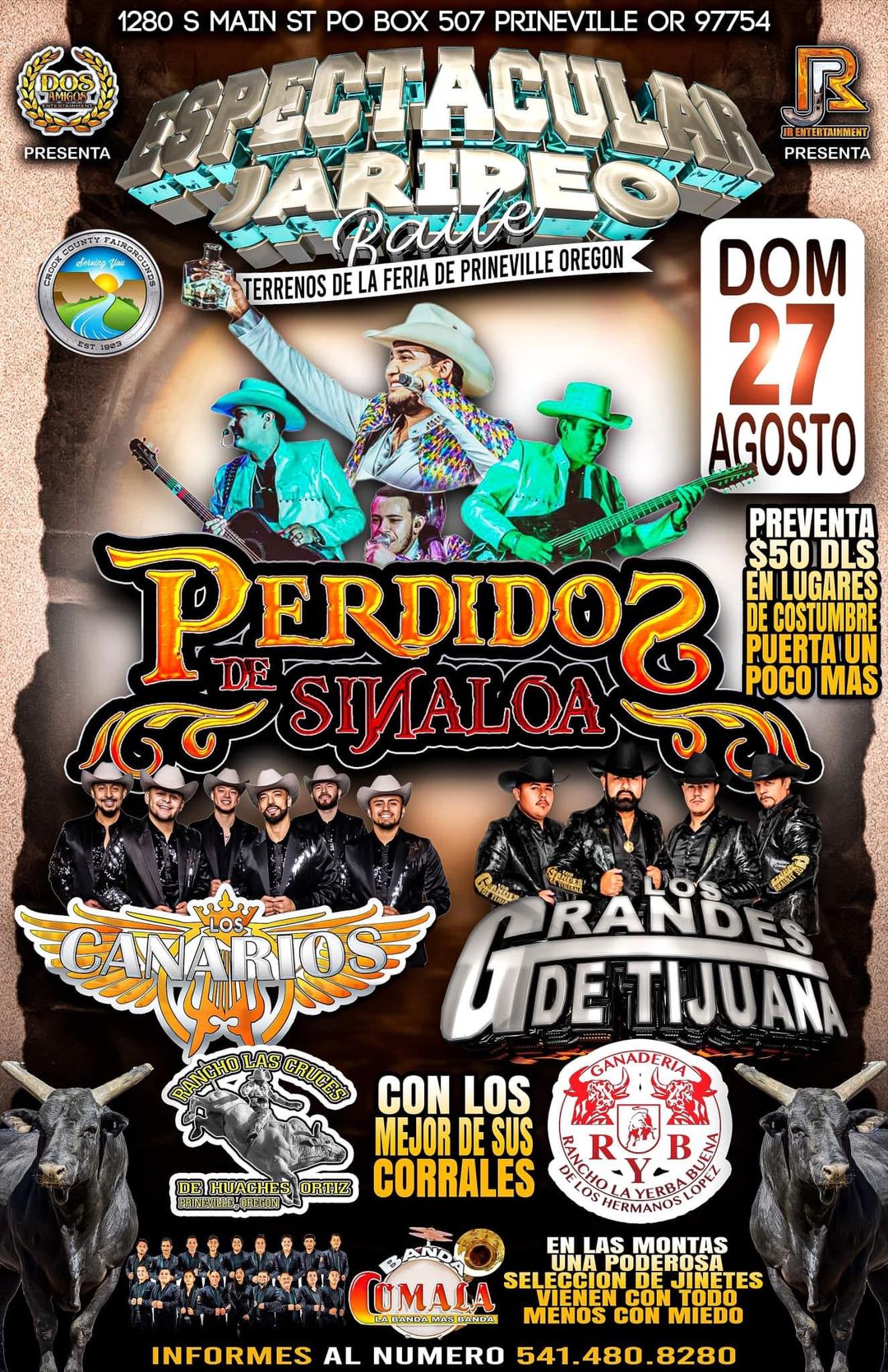 Espectacular Jaripeo y Baile Oregon Pero En Español