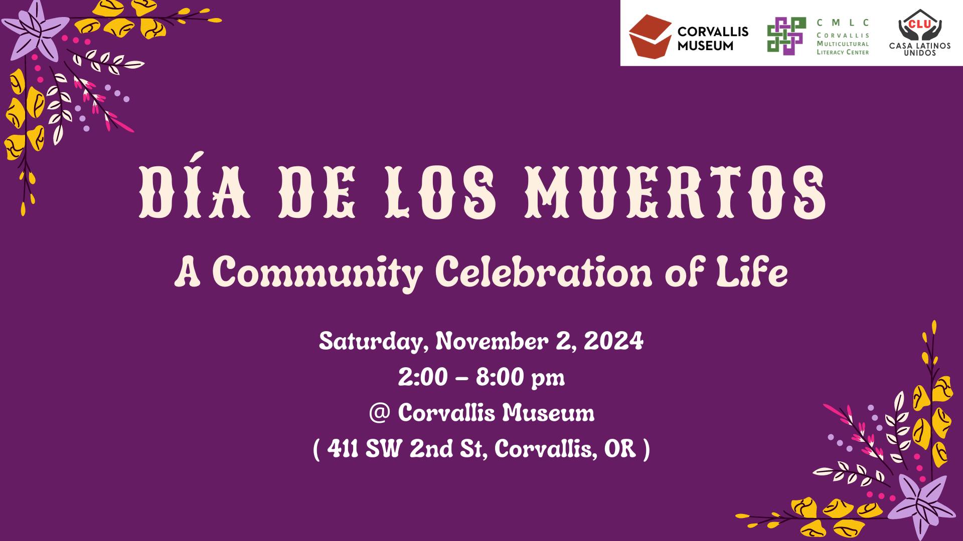 Corvallis | Día de los Muertos