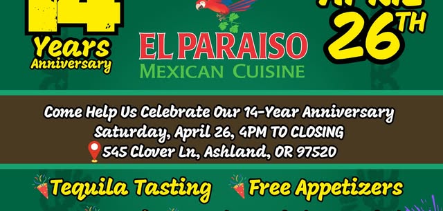 Ashland | 🎉 ¡El Paraíso está de fiesta! 🎉