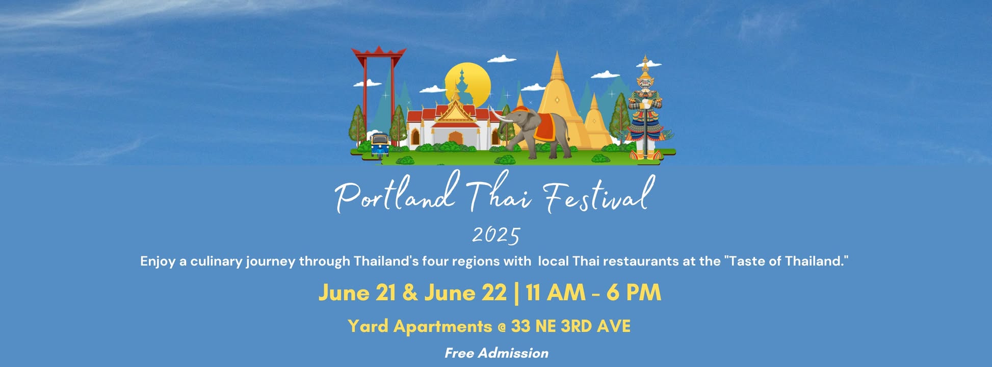 Portland | 🇹🇭 ¡Llega el primer Festival Gastronómico Taste of Thailand a Portland! 🍜✨