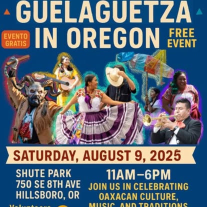 Hillsboro | 🎉 ¡Vive la Guelaguetza en Hillsboro! 🌺