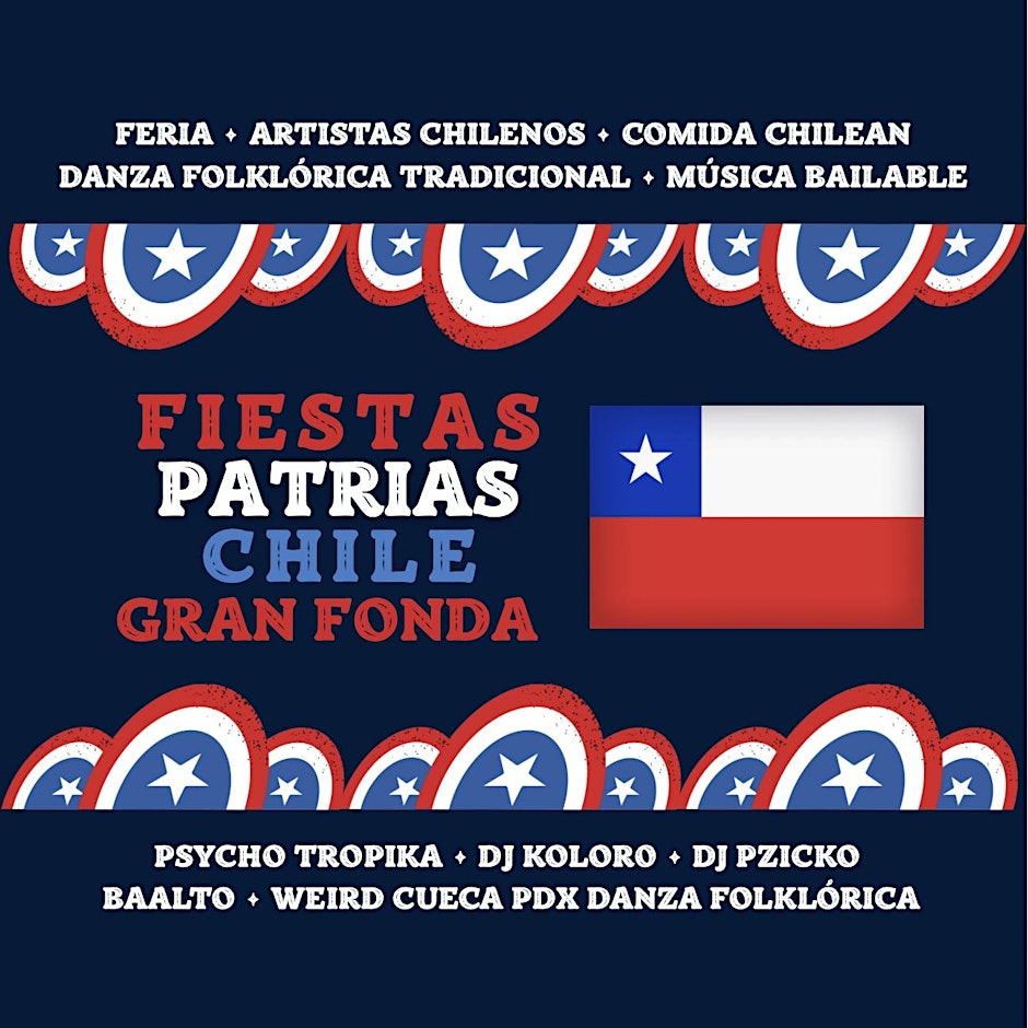 Portland | 🇨🇱🎉 Fiestas Patrias Chile – Gran Fonda en Portland