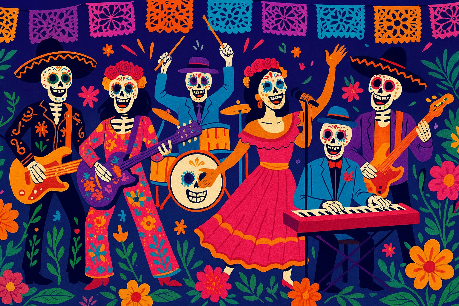 Salem | Rock en Español en la Celebración del Día de Muertos 🎶