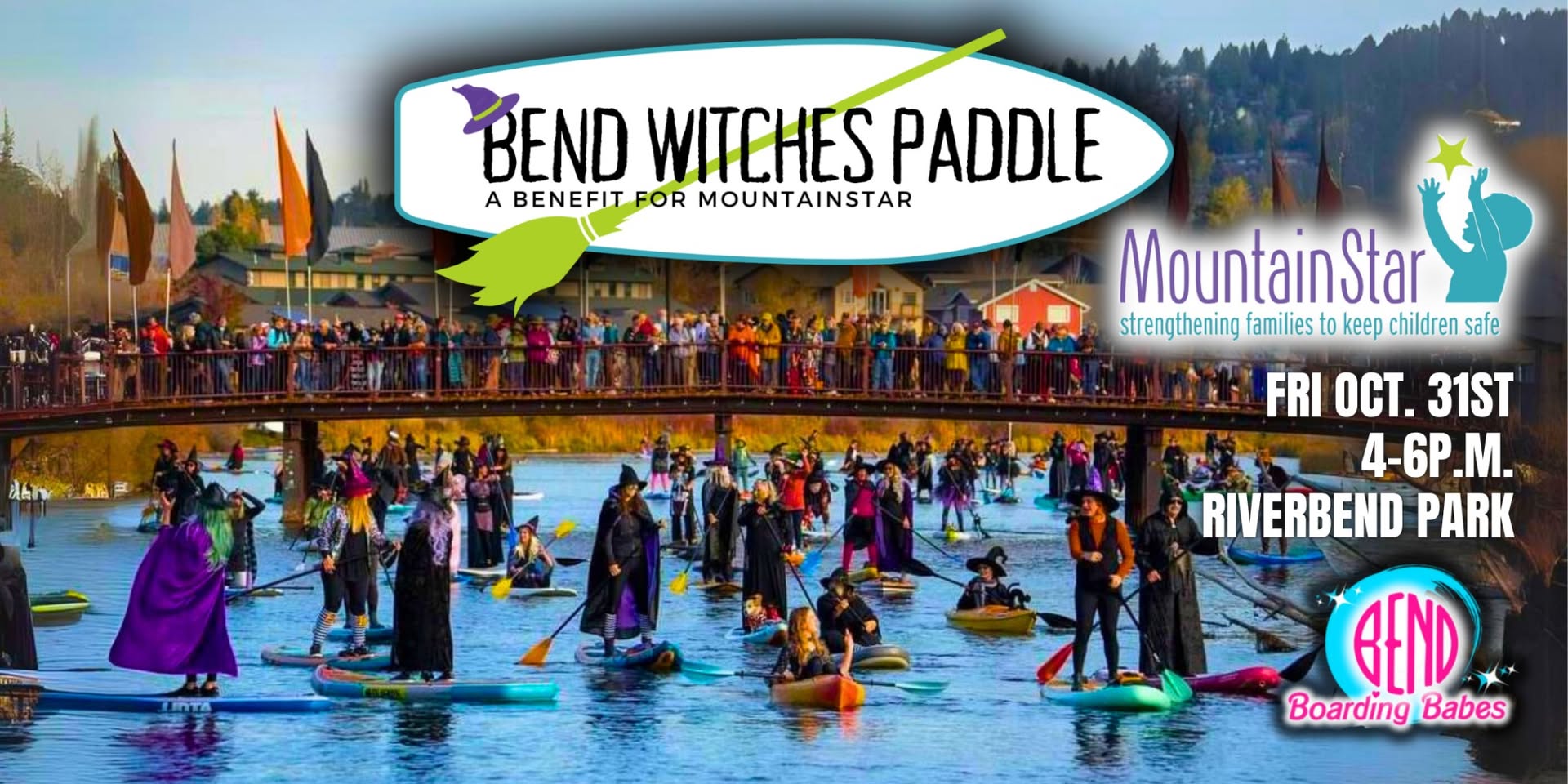Bend | 🧙♀️✨  El Paseo de las Brujas de Bend💦🌊