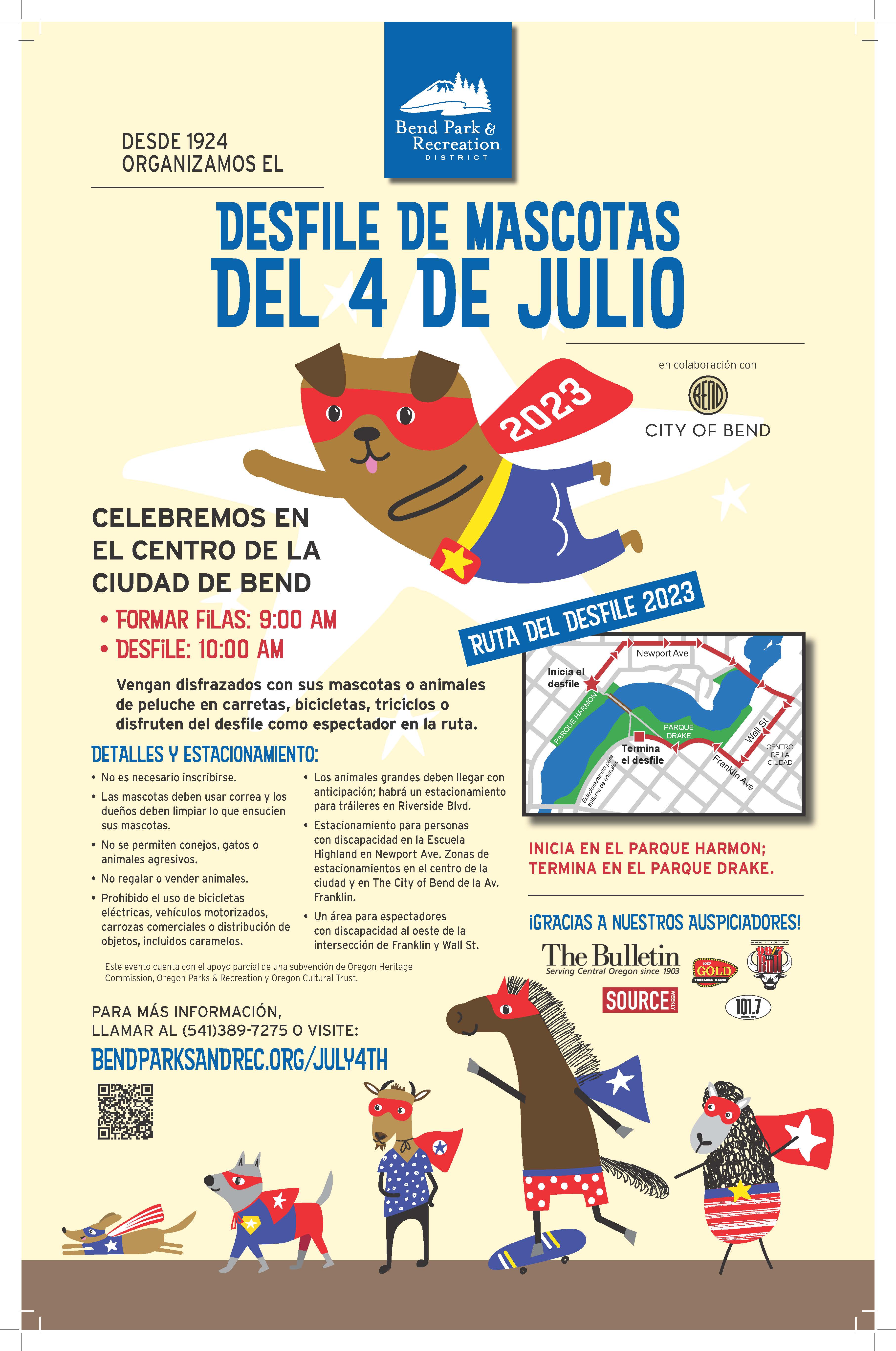 Desfile de Mascotas del 4 de julio